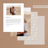 "So Inlove" - Menus in Cloud by Jhudy - Back of Card Options