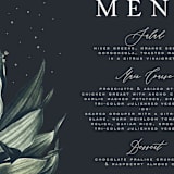 "Vintage Botanicals" - Menus in Sage by GeekInk Design - Detail