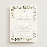 "Lovely" - Menus in Moss by Petra Kern - Front