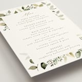 "Lovely" - Menus in Moss by Petra Kern - Detail