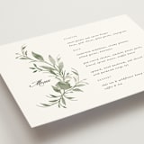 "Carolina" - Menus in Meadow by Melanie Kosuge - Detail