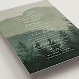 "The Forest" - Menus in Jade by Elly - Detail