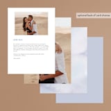 "Bright" - Menus in Summer by Leah Bisch - Back of Card Options