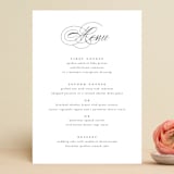 "Pearl" - Menus in Chantilly by Jessica Williams - Front