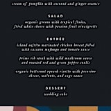 "Abstract Jewels" - Menus in Noir by Maria Alou - Detail