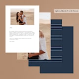 "Georgetown" - Menus in Oxford by Stacey Meacham - Back of Card Options