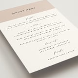 "Picturesque" - Menus in Linen by Christie Garcia - Detail