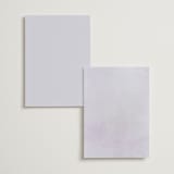 "Sweeping Vine" - Menus in Periwinkle by Itsy Belle Studio - Back of Card Options