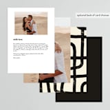 "Crossroads" - Menus in Ink by Iveta Angelova - Back of Card Options