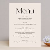 "Ivy" - Menus in Ecru by Carly Reed Walker - Front