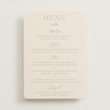 "Soft Arch" - Menus in Sage by Erica Krystek - Front