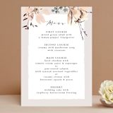 "Sonnet" - Menus in Almond by Petra Kern - Front