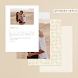 "Warner" - Menus in Emerald by Carrie ONeal - Back of Card Options