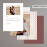 "Around" - Menus in Cloud by Kaydi Bishop - Back of Card Options
