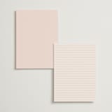 "Story Line" - Menus in Petal by Kimberly FitzSimons - Back of Card Options