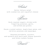 "Regal" - Menus in Marine by Lauren Chism - Detail
