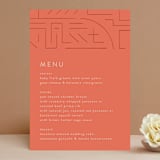 "Lines" - Menus in Melon by JeAnna Casper - Front