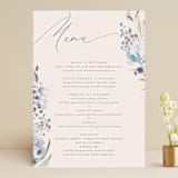 "Wildflower Wreath" - Menus in Sky by Grace Kreinbrink - Front