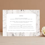 "Winter Birch" - Menus in Natural by Melanie Severin - Front