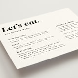 "Make it official" - Menus in Panda by Lea Delaveris - Detail