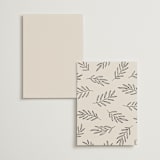 "Little party big love" - Menus in Noir by Jessica Corliss - Back of Card Options