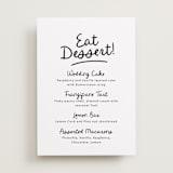 "Let's Drink!" - Menu Signs in Ebony by Itsy Belle Studio - Front