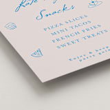 "Handdrawn little things" - Menu Signs in Sky Whispers by Cass Loh - Detail