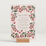 "Cherry Tomatoes" - Menu Signs in Tomato by Katharine Watson - In Use