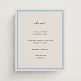 "Montauk" - Menu Signs in Sky by Megan Davis - Front