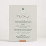 "Tropical" - Menu Signs in Sage by Bethan - In Use