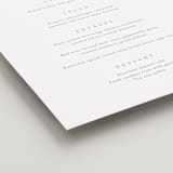 "Chic Script" - Menu Signs in Garden by Kelly Schmidt - Detail