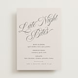 "Mirin" - Menu Signs in Linen by Kate Ahn - Front