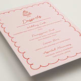 "Party On!" - Menu Signs in Sangria Spark by Zove Ahhh - Detail