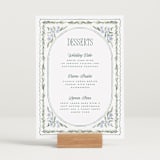 "Vintage Sketched" - Menu Signs in Wisteria by Jenna Holcomb - In Use