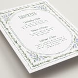 "Vintage Sketched" - Menu Signs in Wisteria by Jenna Holcomb - Detail
