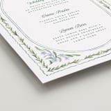 "Vintage Sketched" - Menu Signs in Wisteria by Jenna Holcomb - Detail