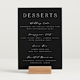 "Classy Type" - Menu Signs in Lily by Hooray Creative - In Use