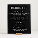 "Classy Type" - Menu Signs in Lily by Hooray Creative - In Use