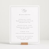 "Overlapping" - Menu Signs in Cotton by Amy Kross - In Use