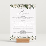 "Classic Love" - Menu Signs in Vanilla by Susan Moyal - In Use
