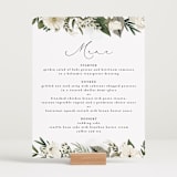 "Classic Love" - Menu Signs in Vanilla by Susan Moyal - In Use