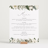 "Classic Love" - Menu Signs in Vanilla by Susan Moyal - In Use