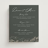 "Peaks" - Menu Signs in Hunter by Sarah Brown - Front