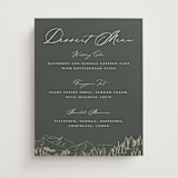 "Peaks" - Menu Signs in Hunter by Sarah Brown - Front