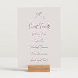 "tablescape drawing" - Menu Signs in Hydrangea by Cass Loh - In Use