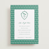 "Palm Tree Crest" - Menu Signs in Palm by Erika Firm - Front