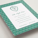 "Palm Tree Crest" - Menu Signs in Palm by Erika Firm - Detail