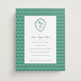 "Palm Tree Crest" - Menu Signs in Palm by Erika Firm - Front