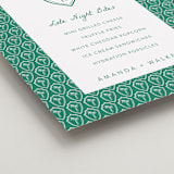 "Palm Tree Crest" - Menu Signs in Palm by Erika Firm - Detail