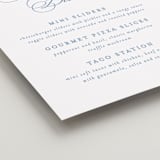 "Aristocratic" - Menu Signs in Sky by Creo Study - Detail